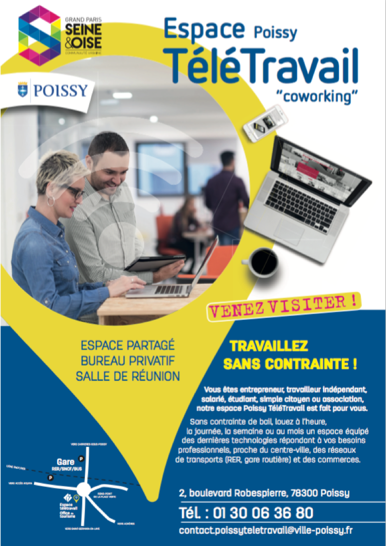 teletravail poissy