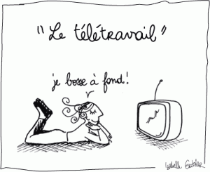 teletravail quel statut