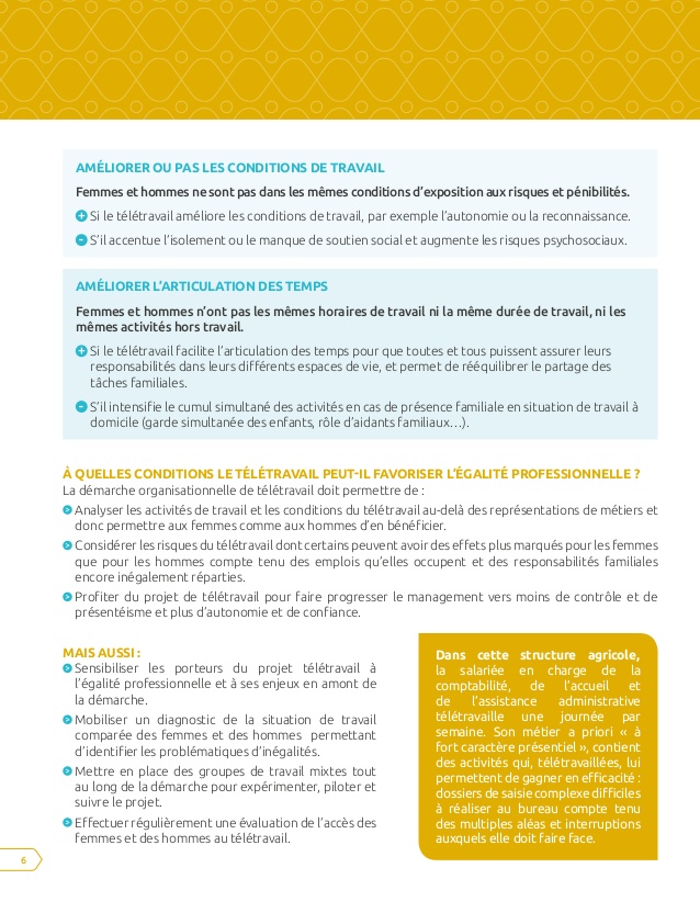 teletravail quels metiers