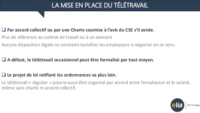 teletravail regulier