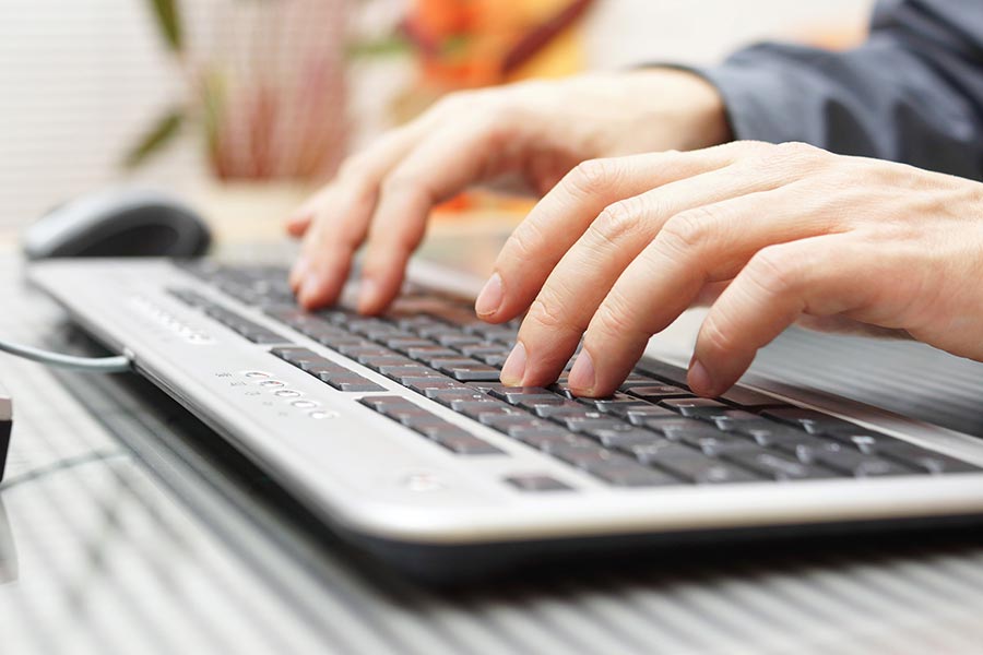 teletravail saisie informatique