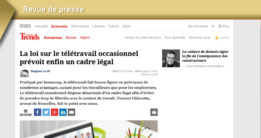 teletravail stagiaire
