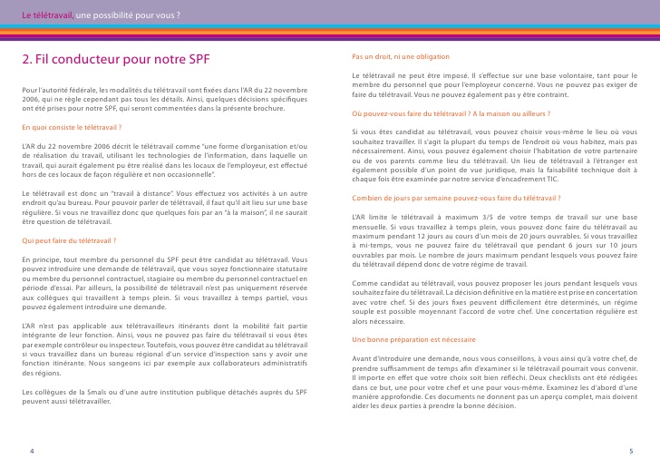 teletravail stagiaire