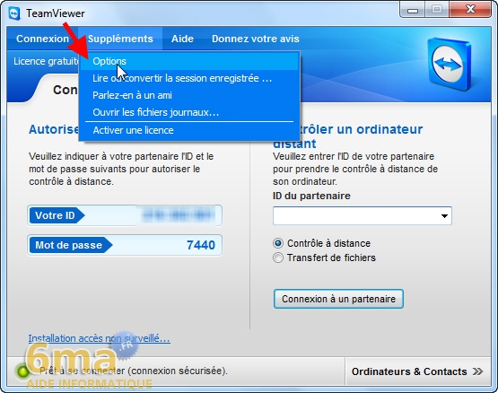 teletravail teamviewer