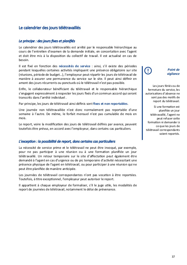teletravail temporaire