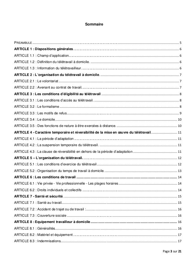 teletravail temporaire