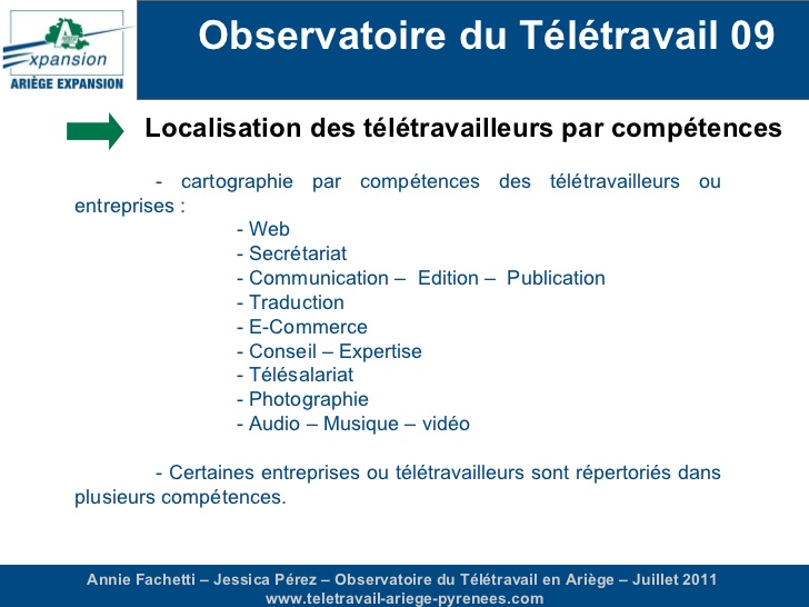 teletravail traduction