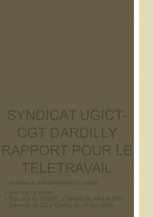 teletravail ugict