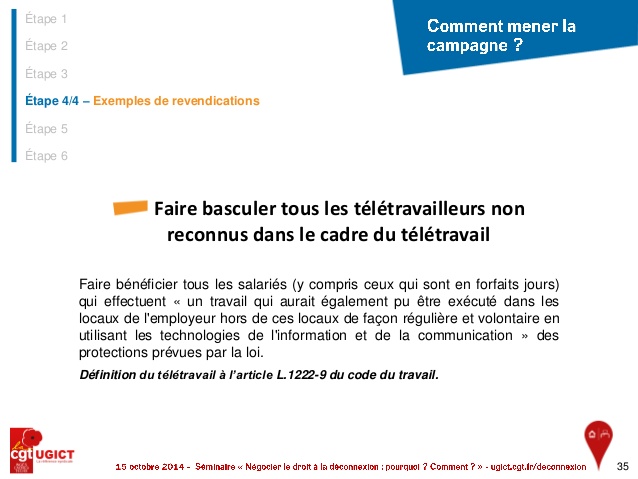 teletravail ugict