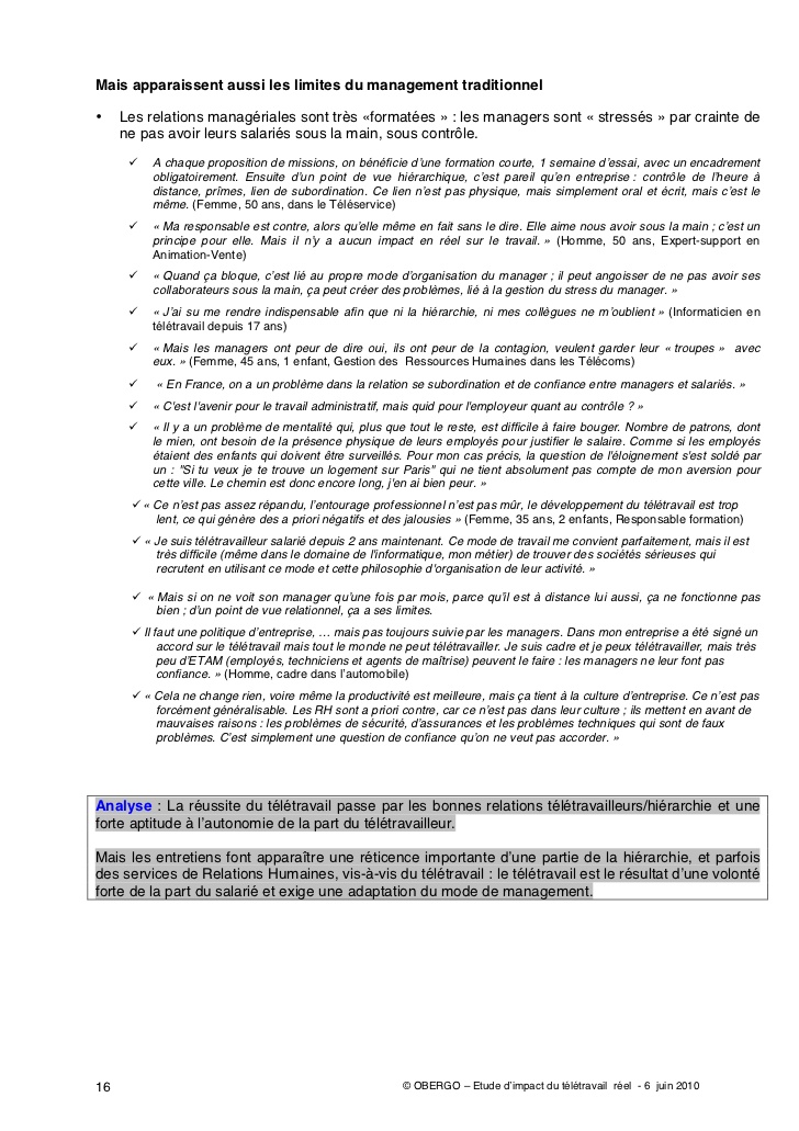 teletravail une question de confiance