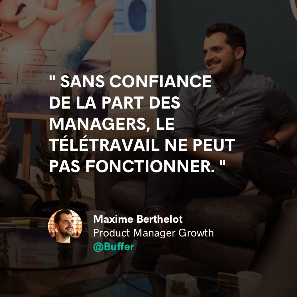 teletravail une question de confiance