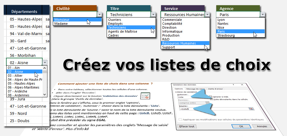 teletravail vba excel