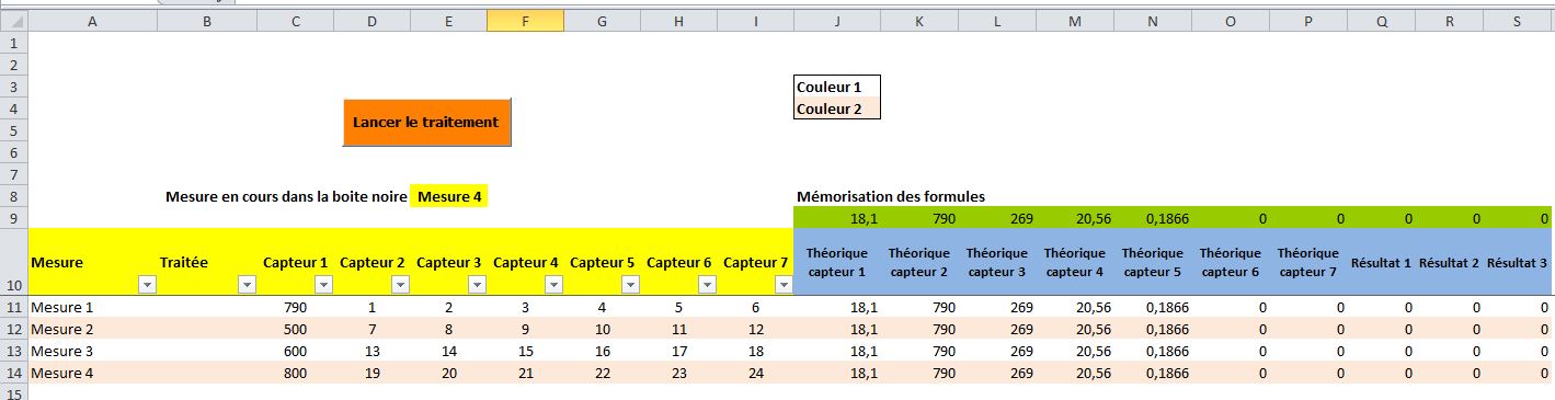 teletravail vba excel