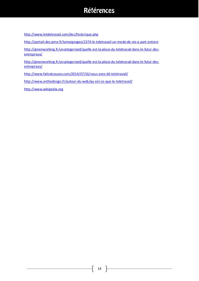 teletravail wiki