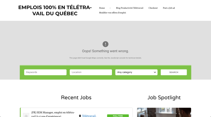 teletravail worldwide offre d'emploi