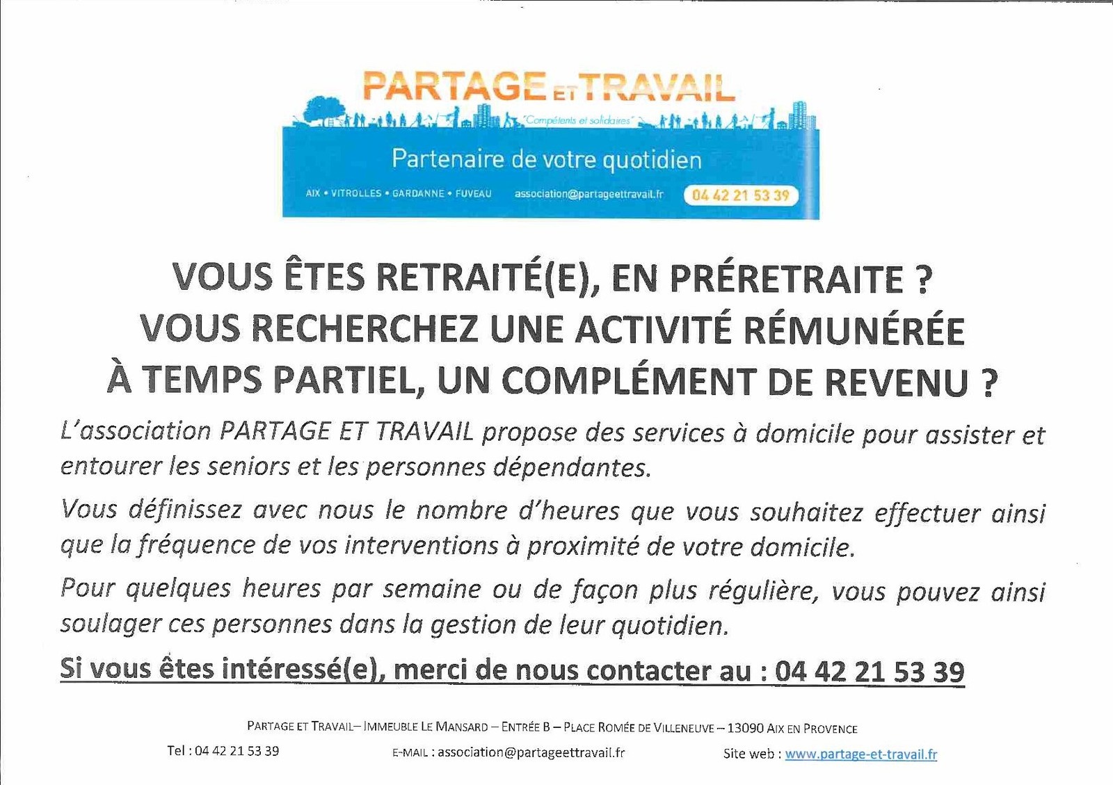 travail a domicile 42000
