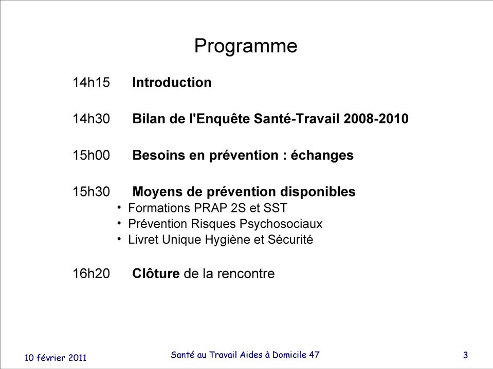 travail a domicile 47