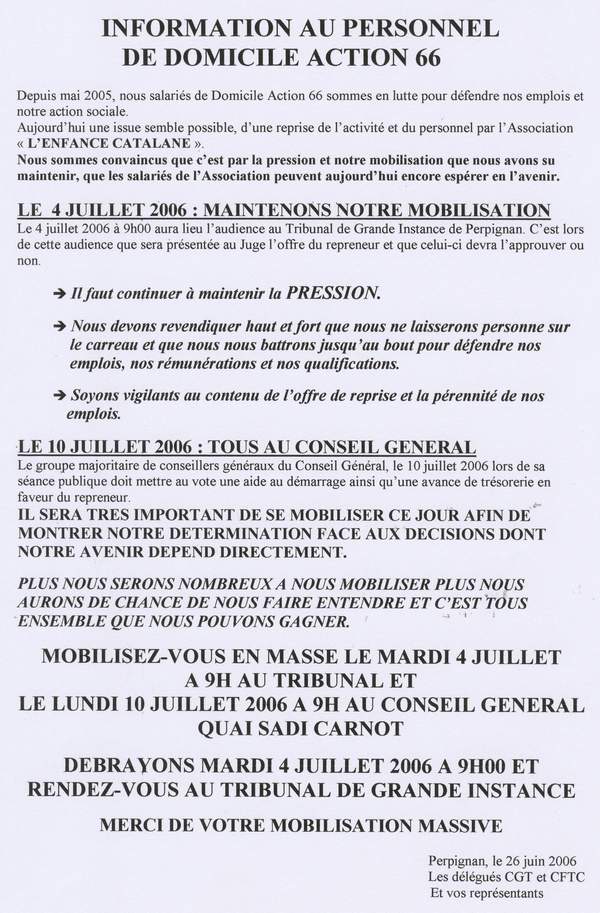 travail a domicile 66