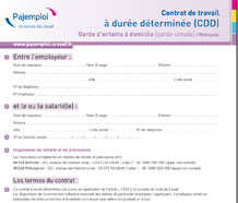 travail a domicile a temps partiel