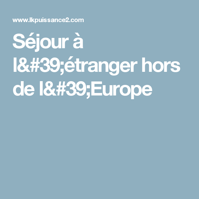 travail a domicile depuis l'etranger