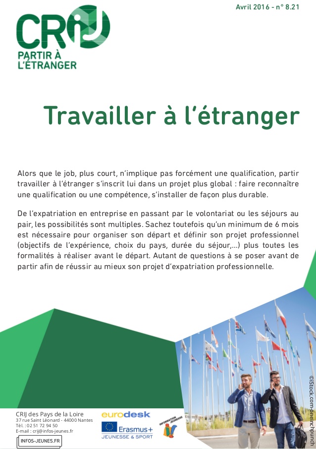 travail a domicile depuis l'etranger