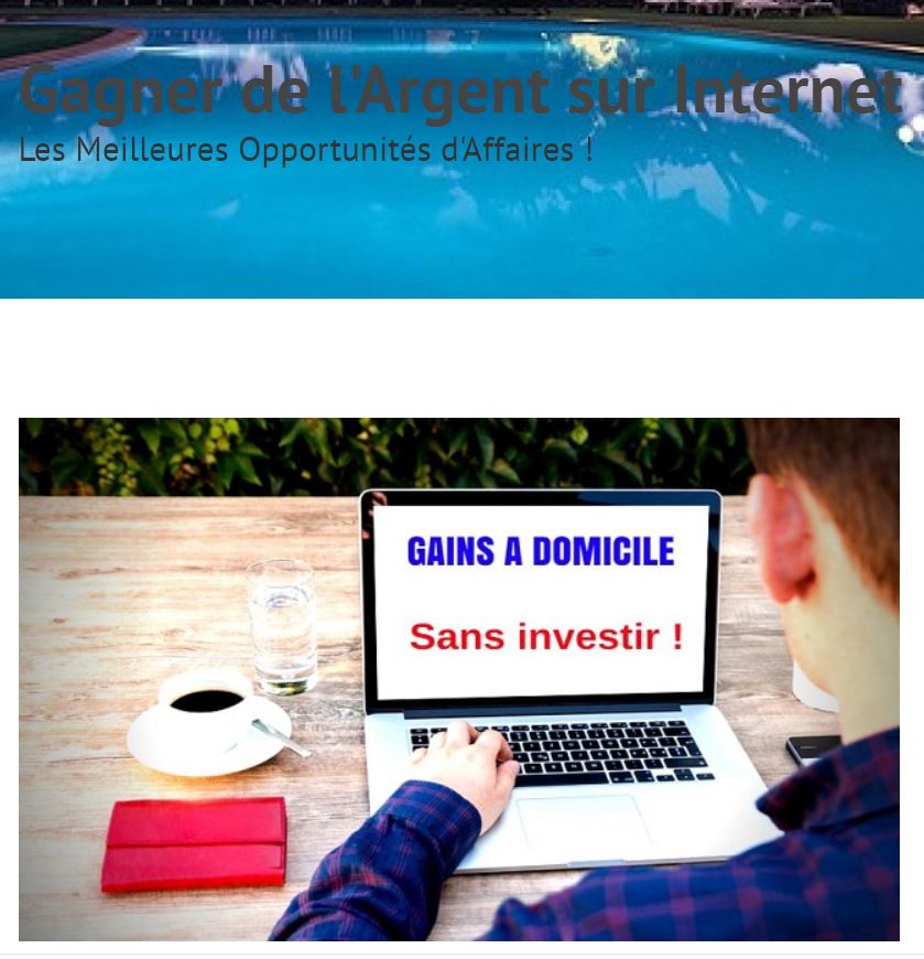 travail a domicile gratuit