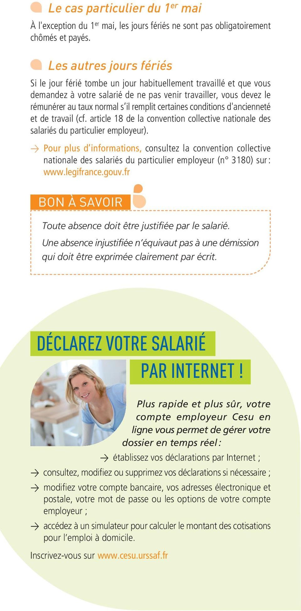 travail a domicile jour ferie