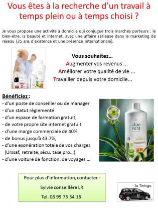 travail a domicile nievre
