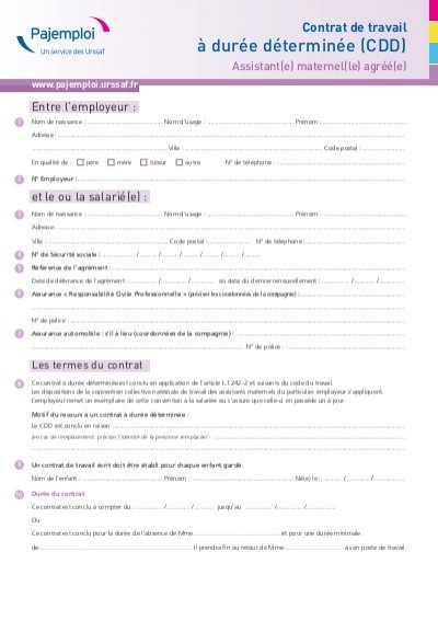 travail a domicile urssaf