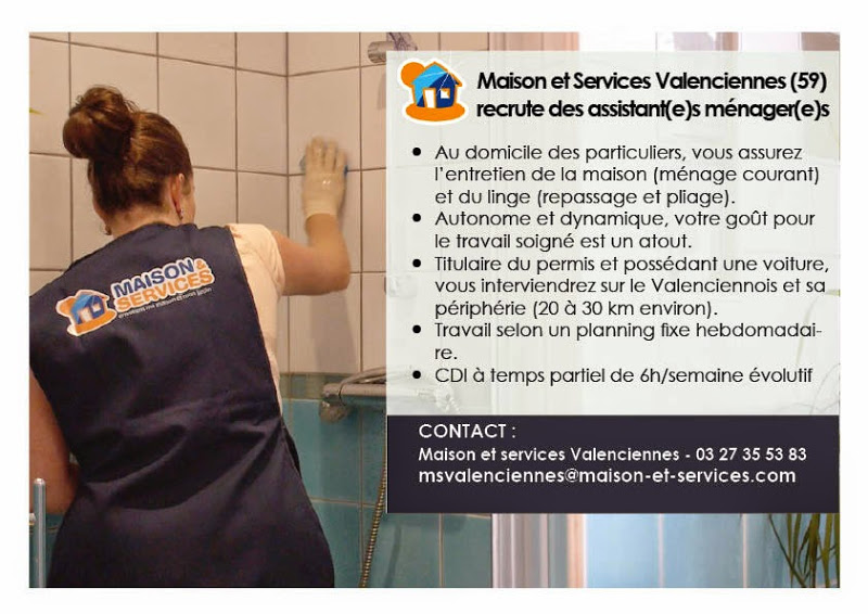 travail a domicile valenciennes