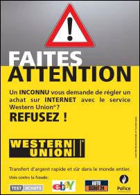 travail a domicile western union