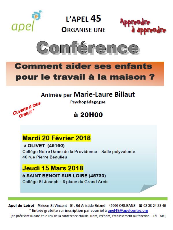 travail a la maison college
