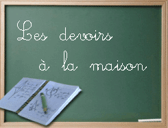 travail a la maison ecole
