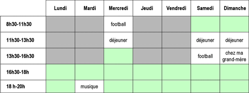 travail a la maison en seconde