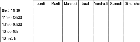 travail a la maison en seconde