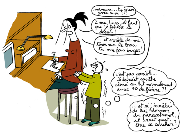 travail a la maison en seconde